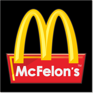 Trump Mcdonalds - McFelon's Posters and Art